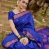 Blue Saree