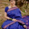 Blue Saree