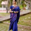 Blue Saree