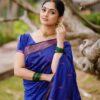 Blue Saree