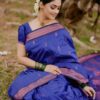 Blue Saree