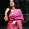 Wedding Designer Silk Pink Saree