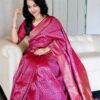 Wedding Designer Silk Pink Saree