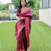Wedding Designer Silk Pink Saree
