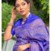 Blue Saree