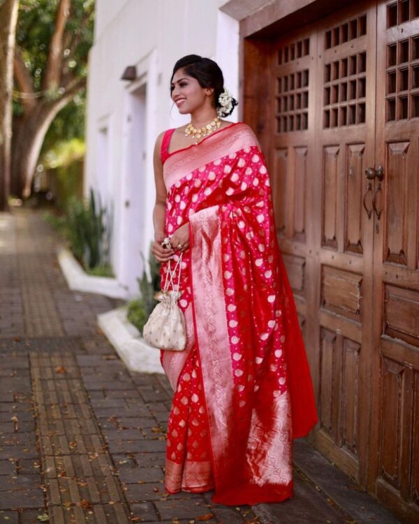 Red Saree