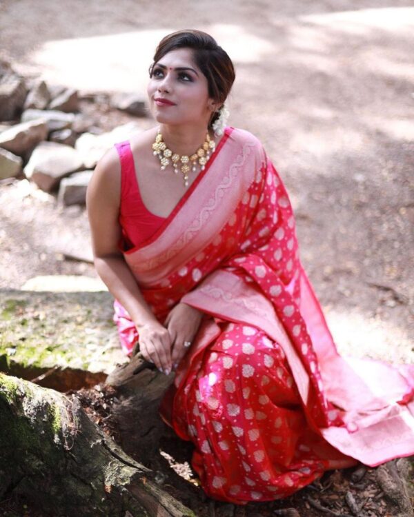 Red Saree