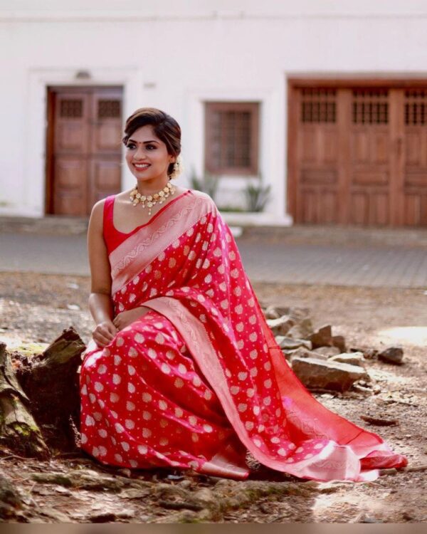 Red Saree