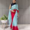 Reday To Wear Georgette Belted Saree For Women