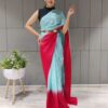 Reday To Wear Georgette Belted Saree For Women