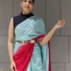 Reday To Wear Georgette Belted Saree For Women