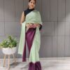 Synthetic Ready To Wear Saree