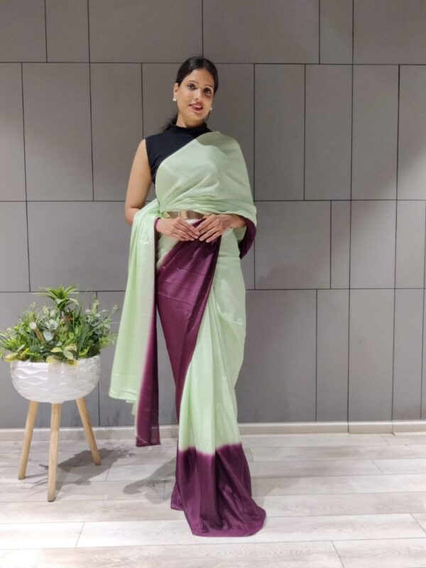 Synthetic Ready To Wear Saree