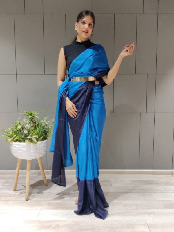 Blue Saree