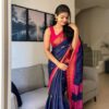 Blue Saree