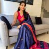 Blue Saree