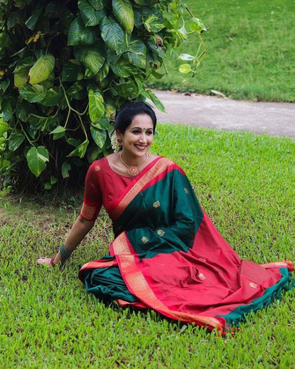 Green Saree