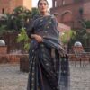 Cotton Bollywood Fancy Grey Saree