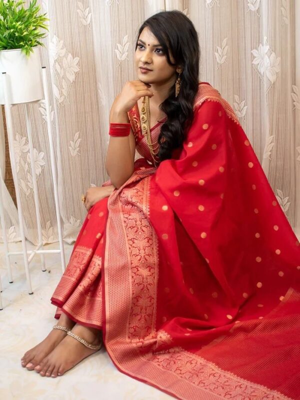 Red Saree