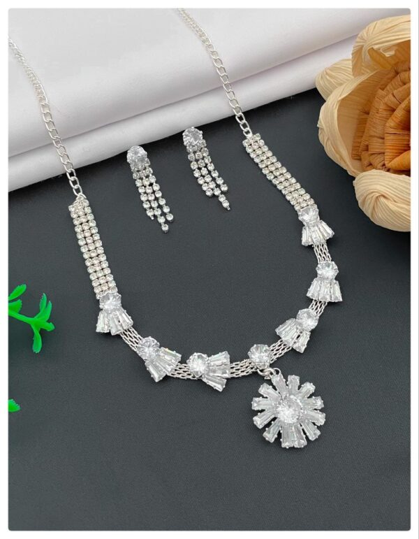 White Diamond Necklace