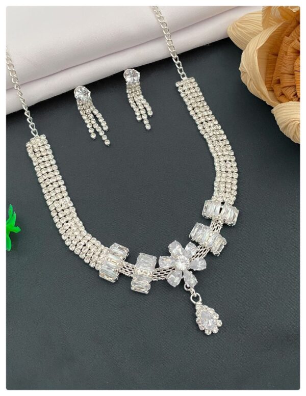 White Diamond Necklace