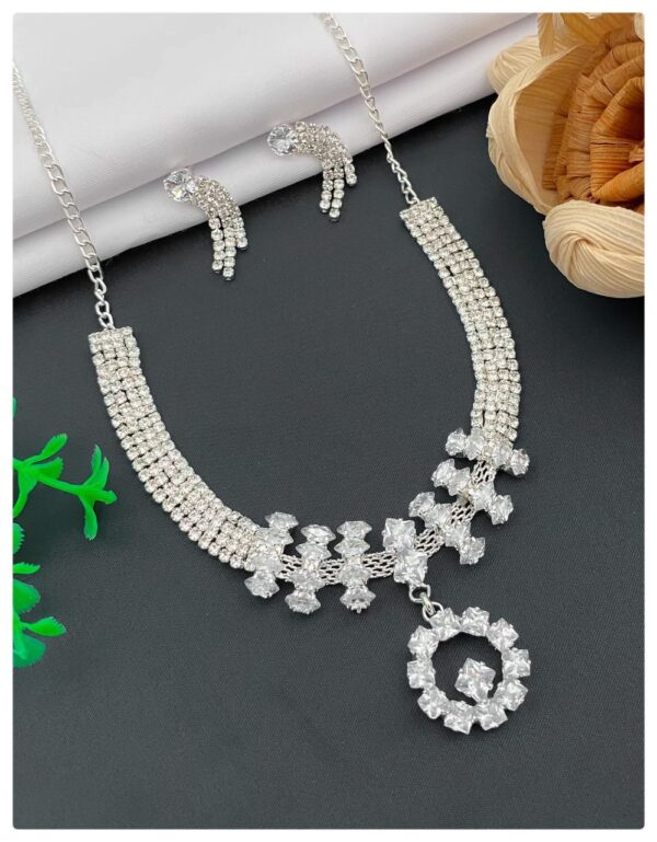 White Diamond Necklace