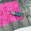 Banarasi Wedding Silk Pink Saree