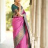 Banarasi Wedding Silk Pink Saree