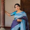 Blue Saree