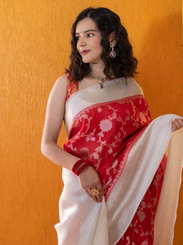 Red Saree