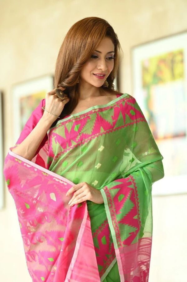 Green Saree