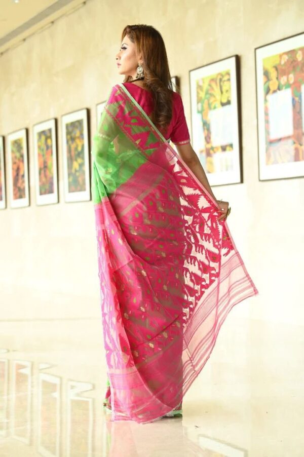 Green Saree