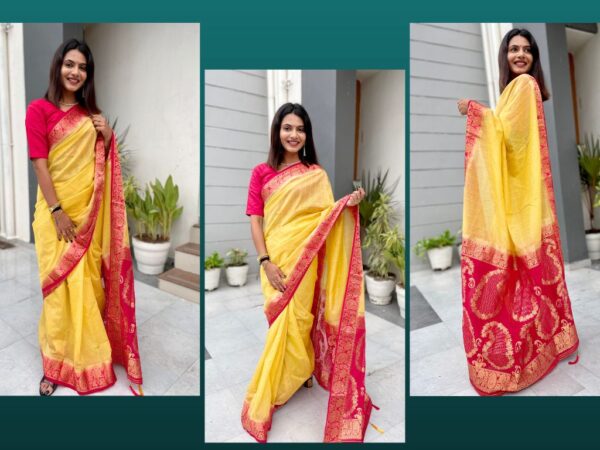 Yellow Saree