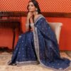 Blue Saree