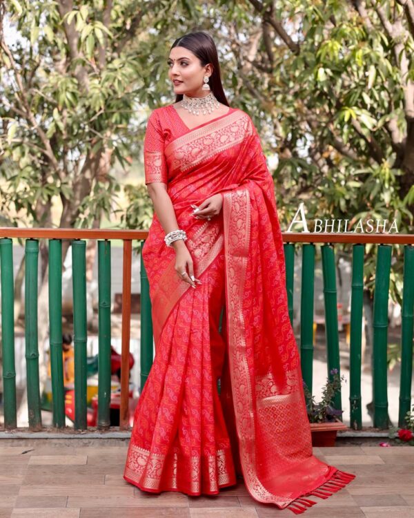 Red Saree