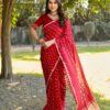 Red Saree