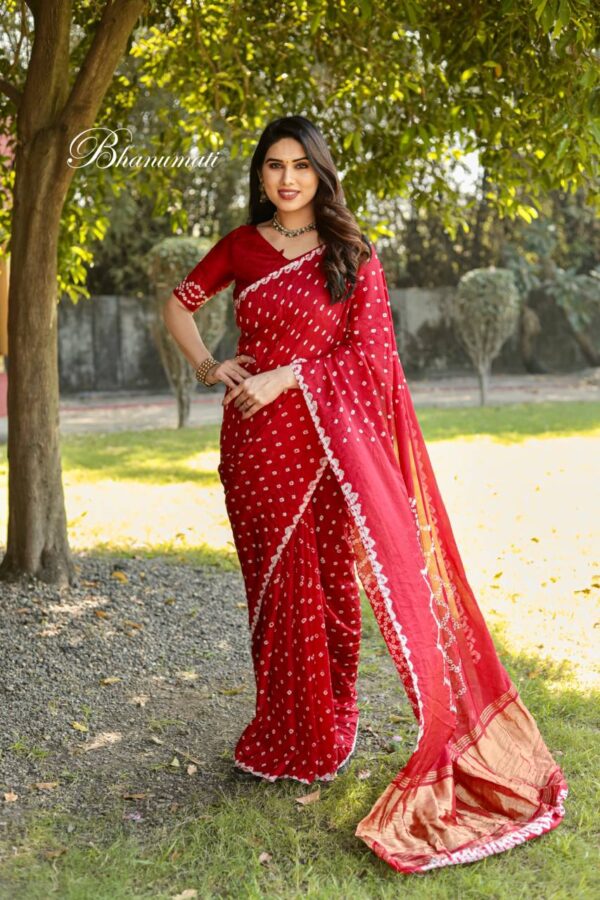 Red Saree