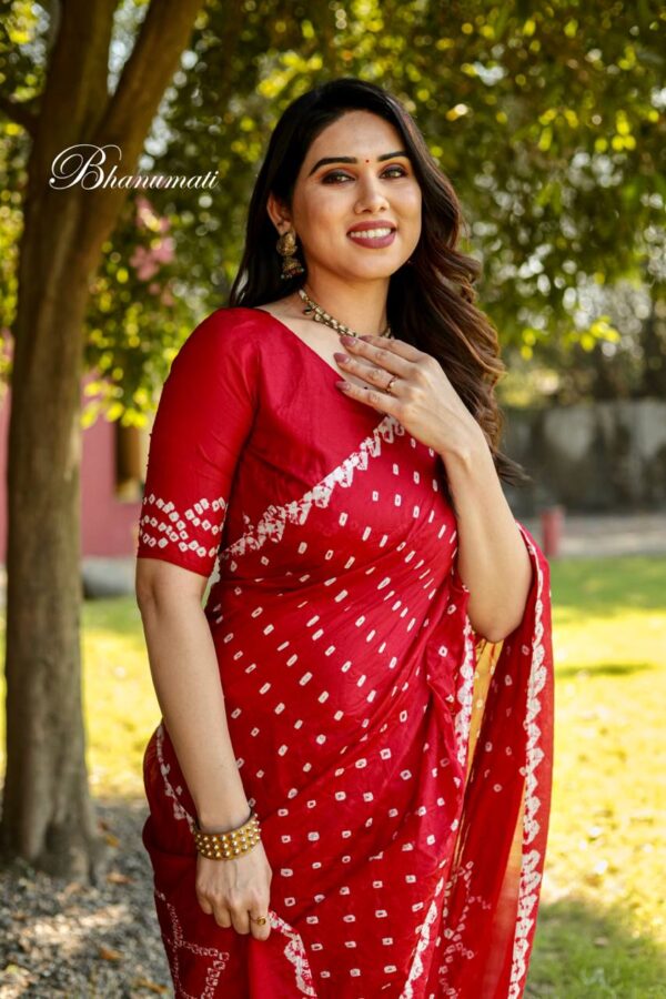 Red Saree