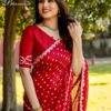 Red Saree