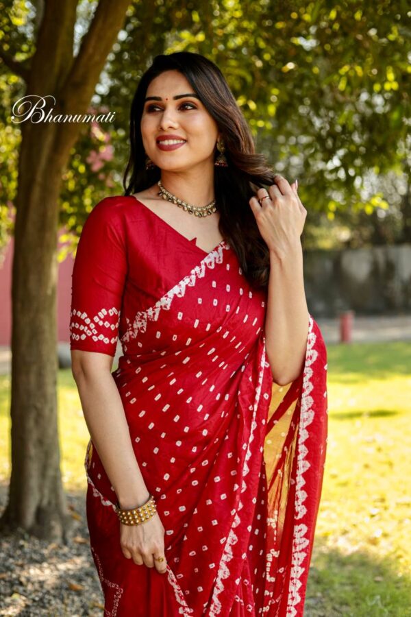 Red Saree