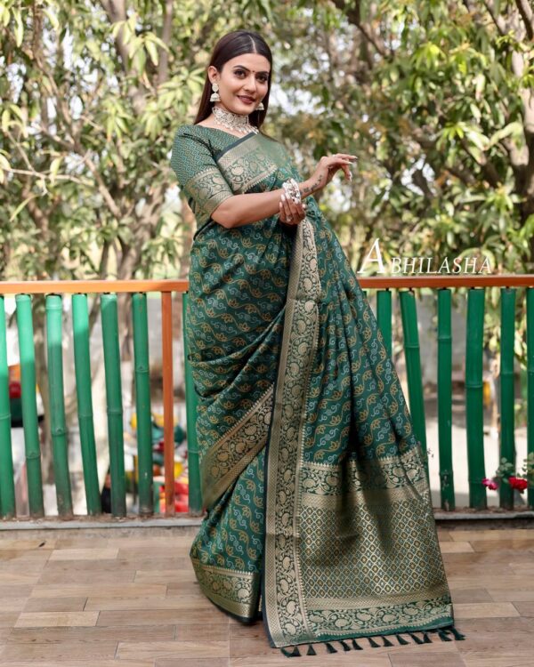 Green Saree