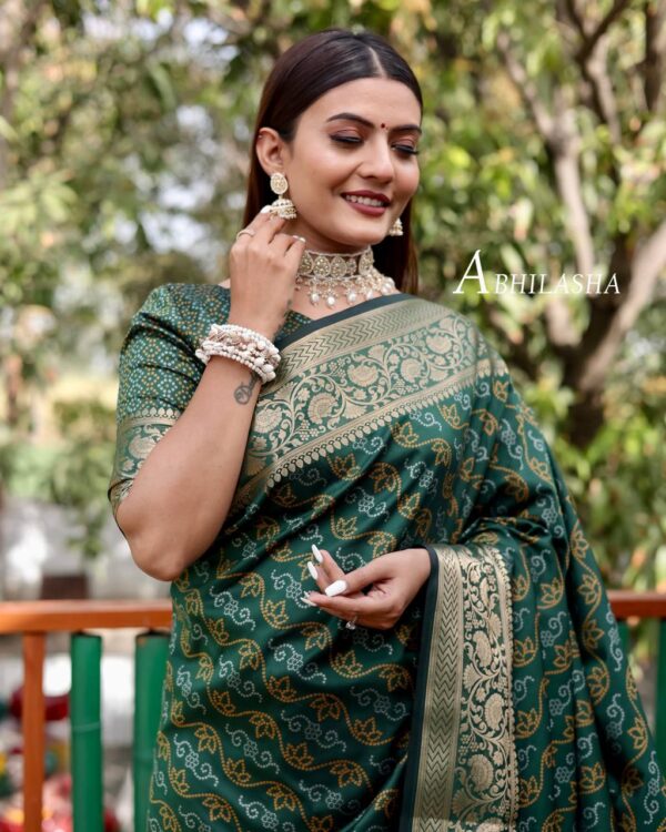 Green Saree