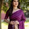 Purple Saree