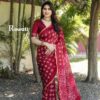 Maroon Saree