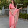 Pink Saree