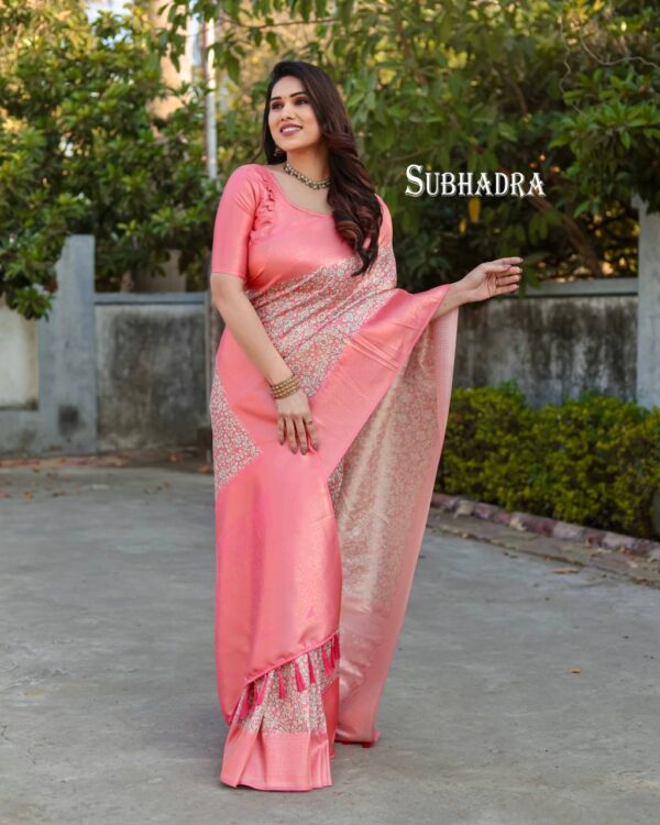 Pink Saree