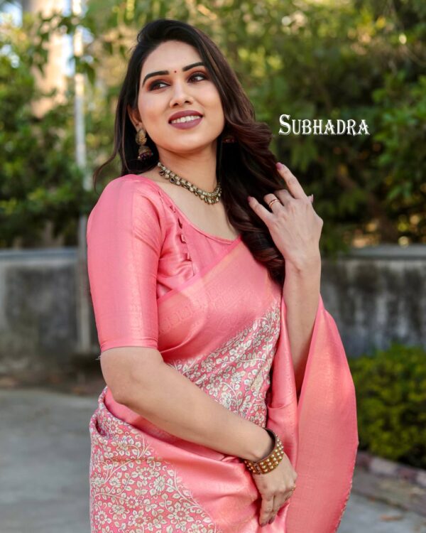 Pink Saree