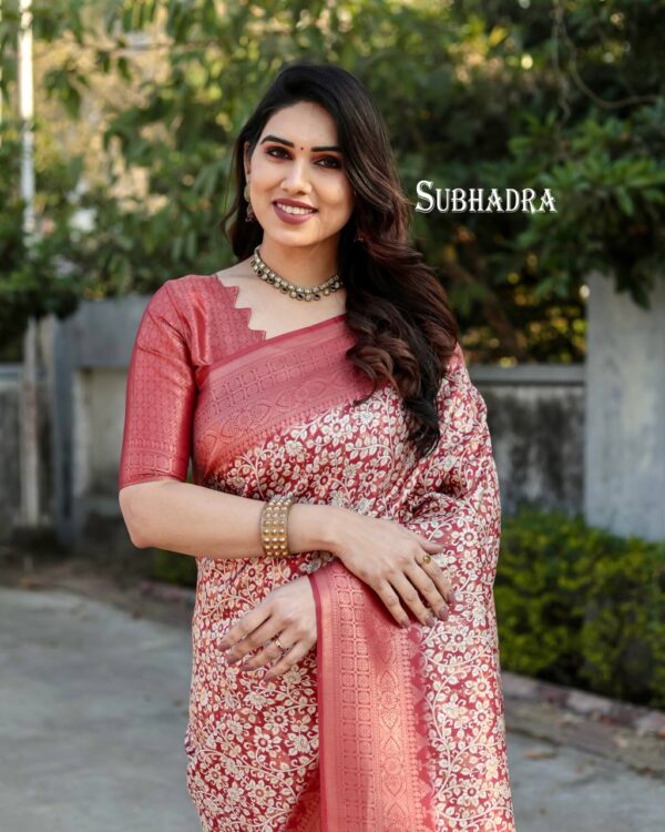 Red Saree