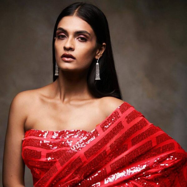 Sequence Red Sarees