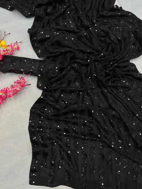 Indian Black Stylish saree sale online UK